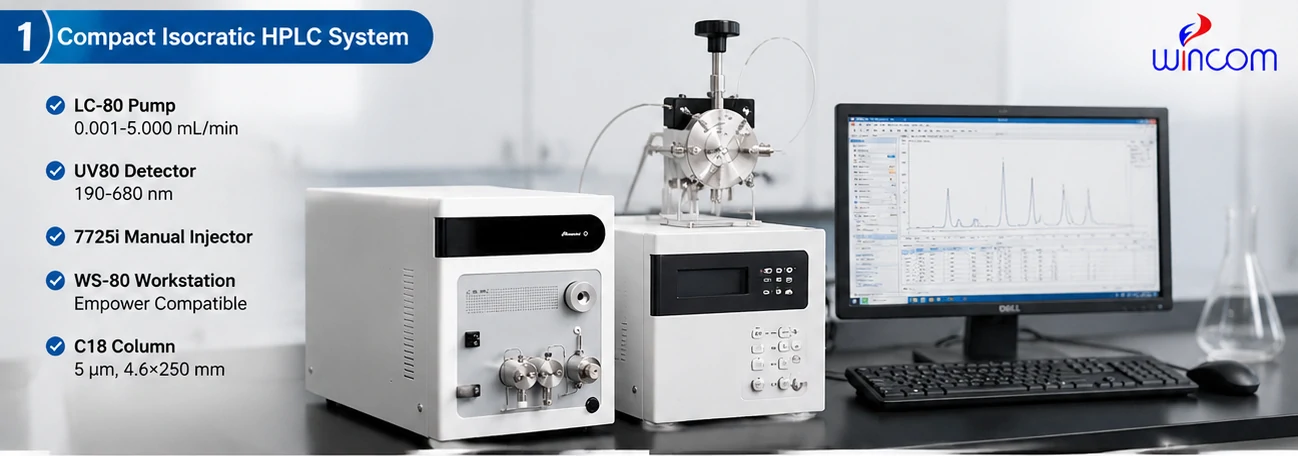 Hệ thống HPLC lsocratic nhỏ gọn